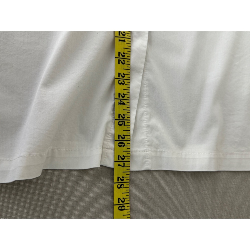 Bryn Walker Button Front Top W/Neck Tie Medium White‎ - Picture 10 of 11